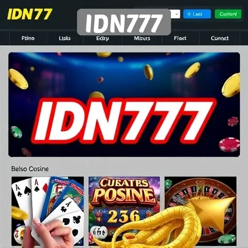 Mengenal IDN777 Sebagai Situs Game Terpercaya di Indonesia